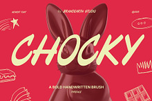 Chocky - Bold Handwritten Brush Font