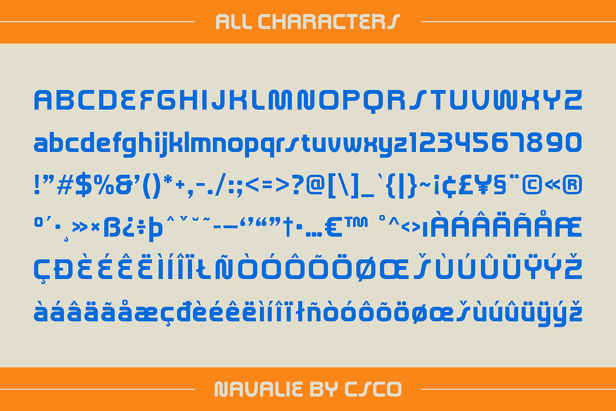 Navalie – Bold Sans Serif, a Sans Serif Font by Craft Supply Co. (Photo 8 of 8)