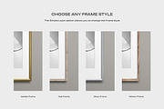Framika - Frame Mockup Bundle, a Product Mockup by JafarNation (Thumbnail 2 of 13)