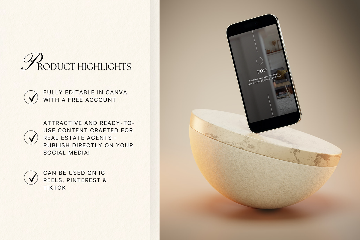 Real Estate Instagram Reels Template preview 3
