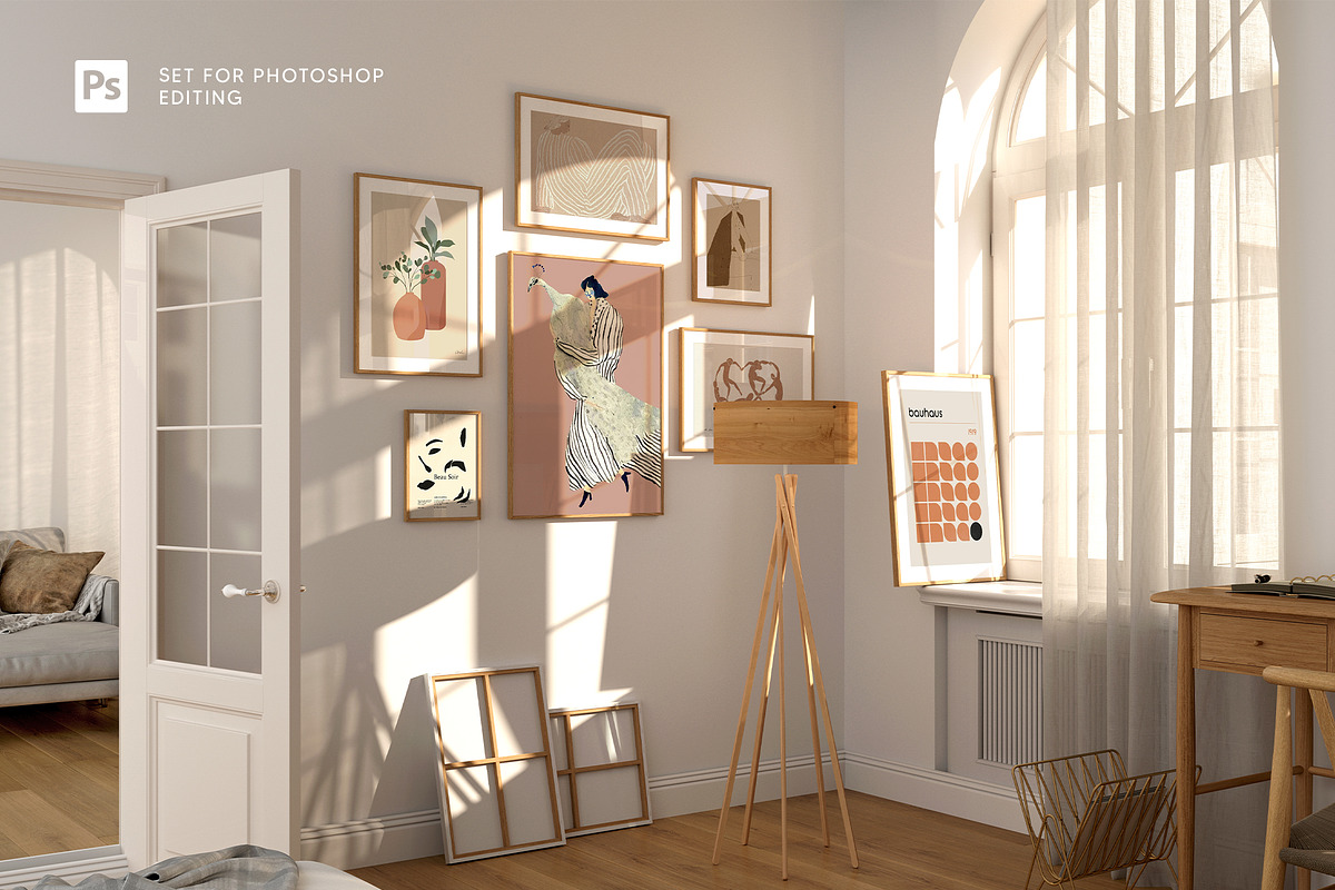 GALLERY ARTISTRY 120 Frames Mockups, a Household Mockup by Muse Mockups (Photo 15 of 27)