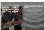Concrete. Minimalistic HTML Template, a HTML Template by Fastredesign (Thumbnail 2 of 8)