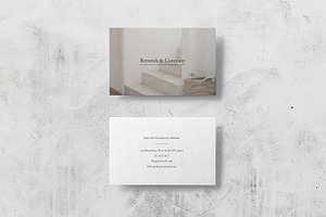 Renwick Business Card Template