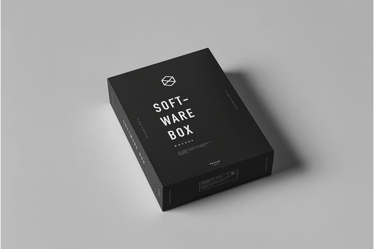 Software Box Mock-up, a Product Mockup by zippypixelstudio (Photo 4 of 12)