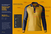 Polo T-Shirt Raglan Mockup, a Hoody Mockup by Nanggroe Scripting (Thumbnail 3 of 7)