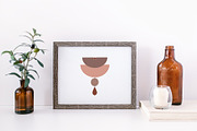Amberwood Frame Mockup, a Household Mockup by SunnyTangerine Stock (Thumbnail 3 of 4)
