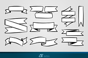 Ribbons Affinity Designer SVG, an Object Graphic by Affinity Templates (Thumbnail 2 of 3)