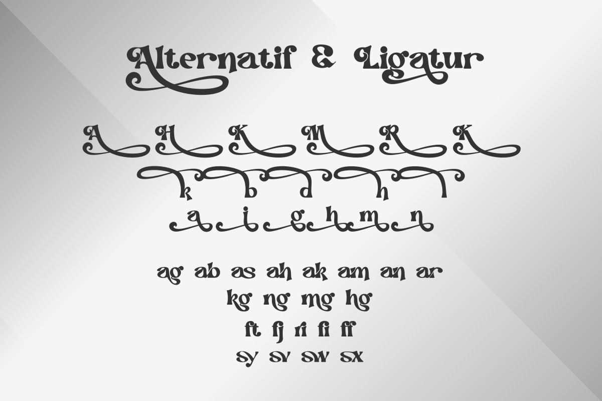 Angely, a Serif Font by Kenrichi (Photo 2 of 7)