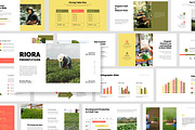 Riora : Agriculture Google Slides, a Presentation Template by Punkl Camp (Thumbnail 1 of 9)