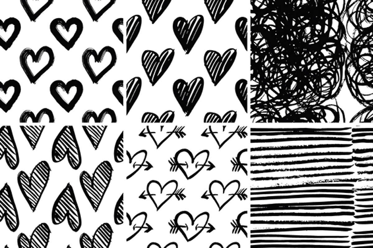 #2 Vector INK collection, a Pattern Graphic by Tanya Akhmett (Photo 4 of 12)