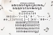 Simple Melody | Script Font, a Script Font by Scratchones (Thumbnail 7 of 8)