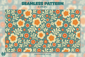 Minimalist Flowers - Pattern