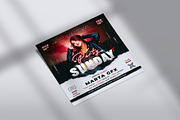 Sunday Party Flyer, Nightclub Flyer, a Flyer Template by Artphic (Thumbnail 4 of 4)