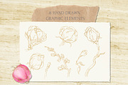 Into The Blush Watercolor Collection, an Object Graphic by Cat In Colour (Thumbnail 8 of 11)