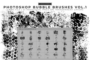 Photoshop Bubble Brushes Vol1