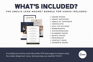 Lead Magnet Template Bundle - Canva