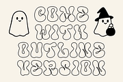 Groovy Ghoul Display Font, a Sans Serif Font by Ainun Jinan (Thumbnail 5 of 10)