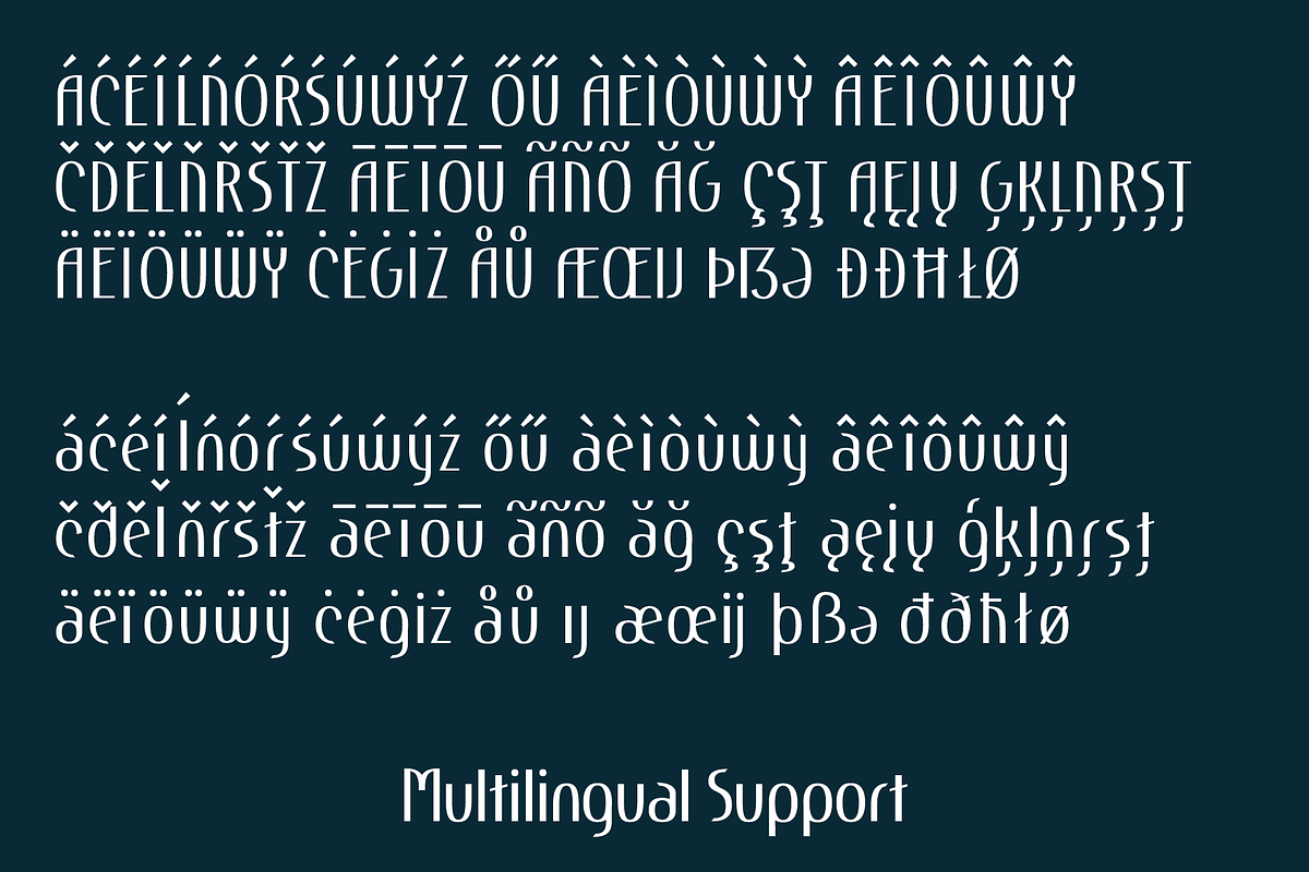 Gatsby Deco, a Sans Serif Font by EW Type Foundry (Photo 9 of 11)