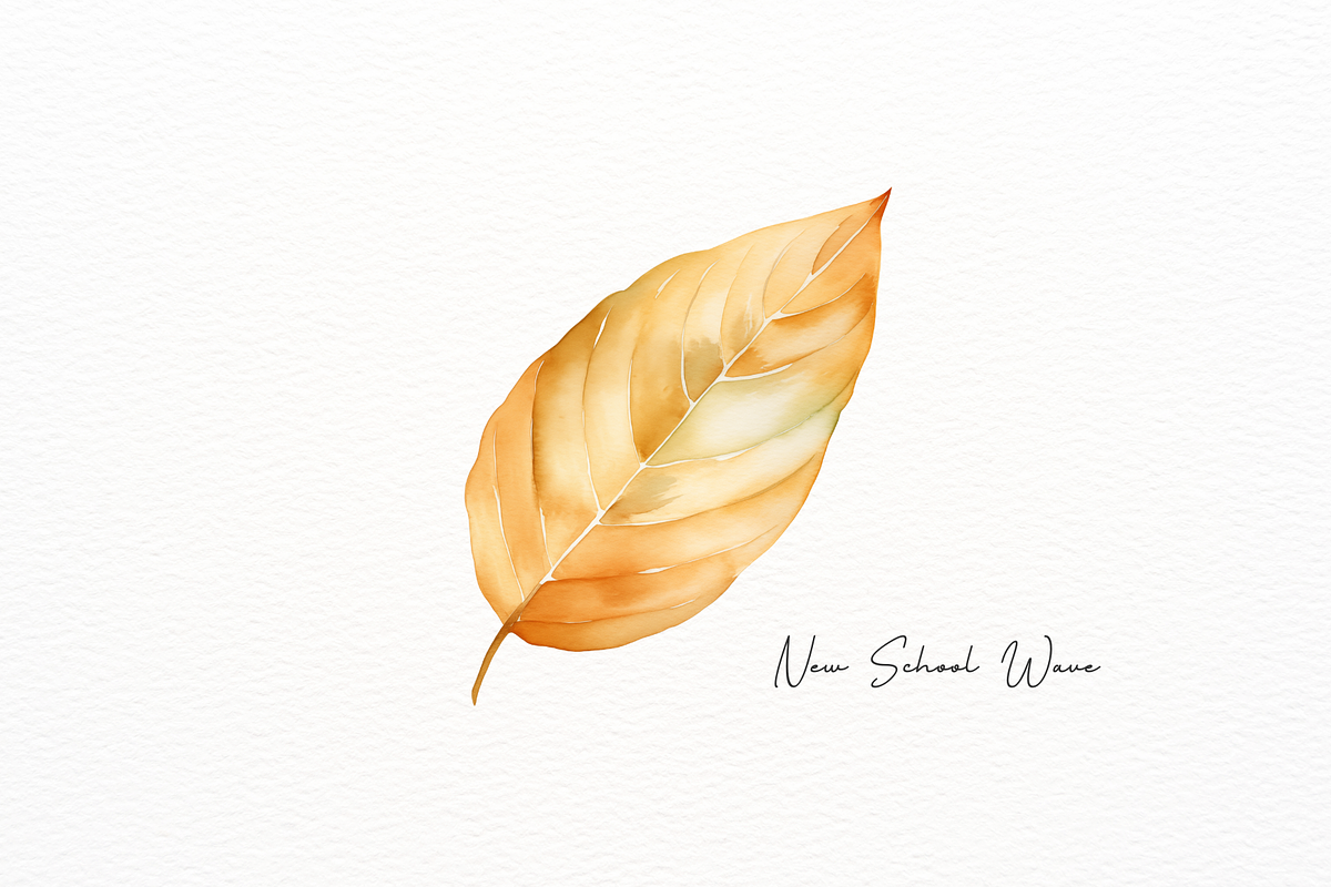 Vibrant Leaves Clipart, an Object Illustration by New-School-Wave (Photo 3 of 5)