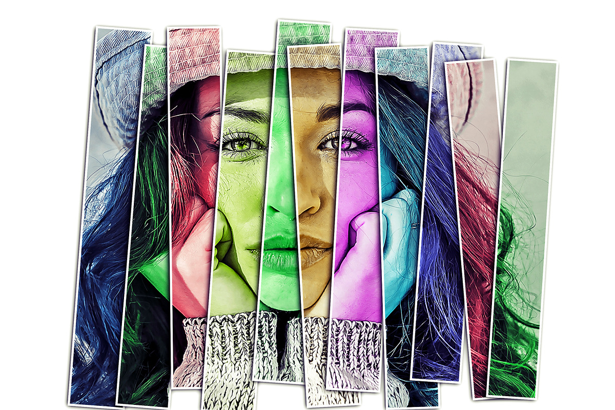 Vertical Panels Portrait PS Action, an Action Add-On by Studio Retouch (Photo 5 of 11)