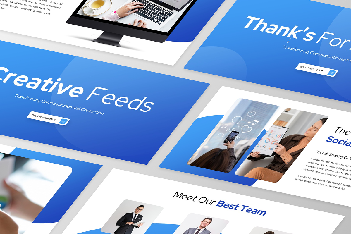SocialPixel - Creative Feeds, a Presentation Template by GraphauseProject (Photo 4 of 6)