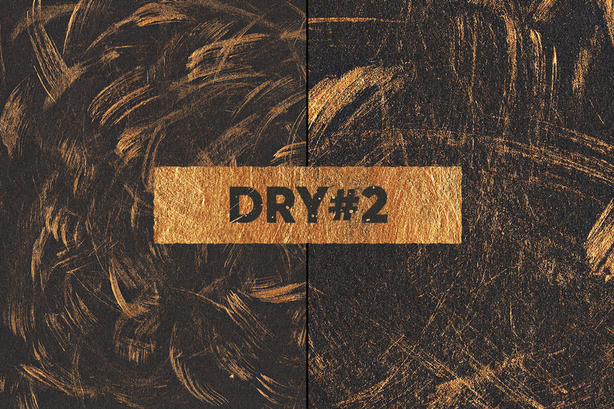 9 Macro Golden Paint Textures, a Texture Graphic by measyn (Photo 12 of 14)