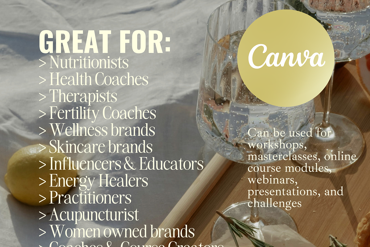 Health Coach Slide Deck Template, a Presentation Template by Solana Creative Co. (Photo 9 of 9)
