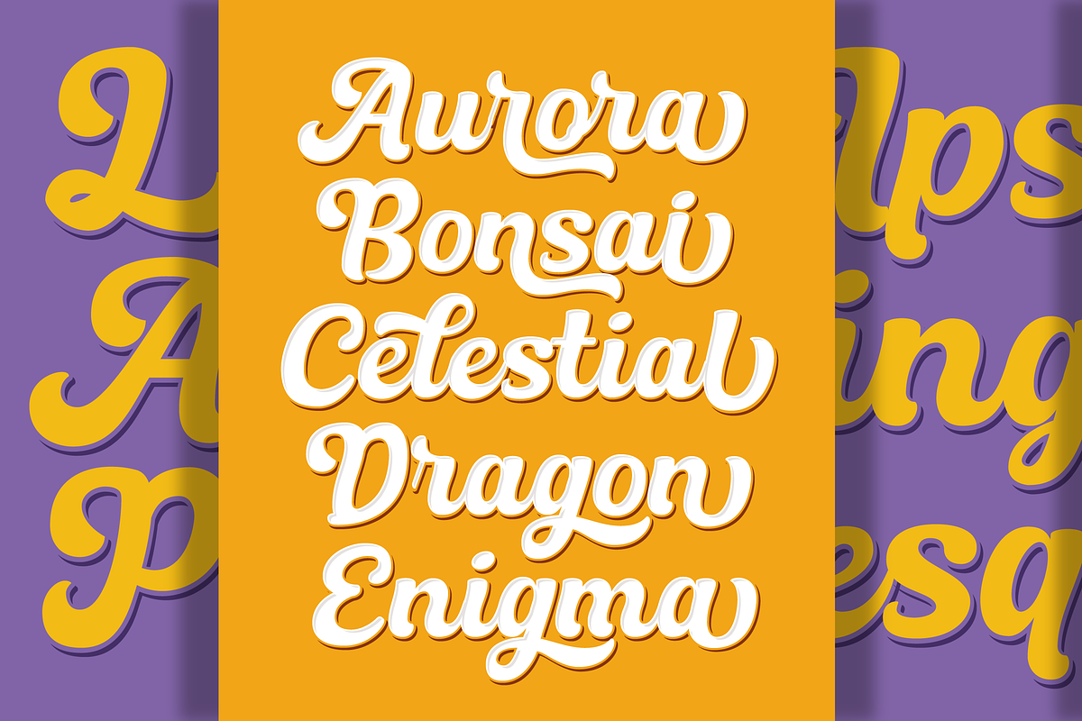 Nadel Script (40% OFF), a Script Font by Debut Studio (Photo 5 of 18)