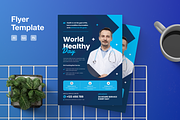 World Health Day Flyer, a Flyer Template by Annora Studio (Thumbnail 1 of 5)