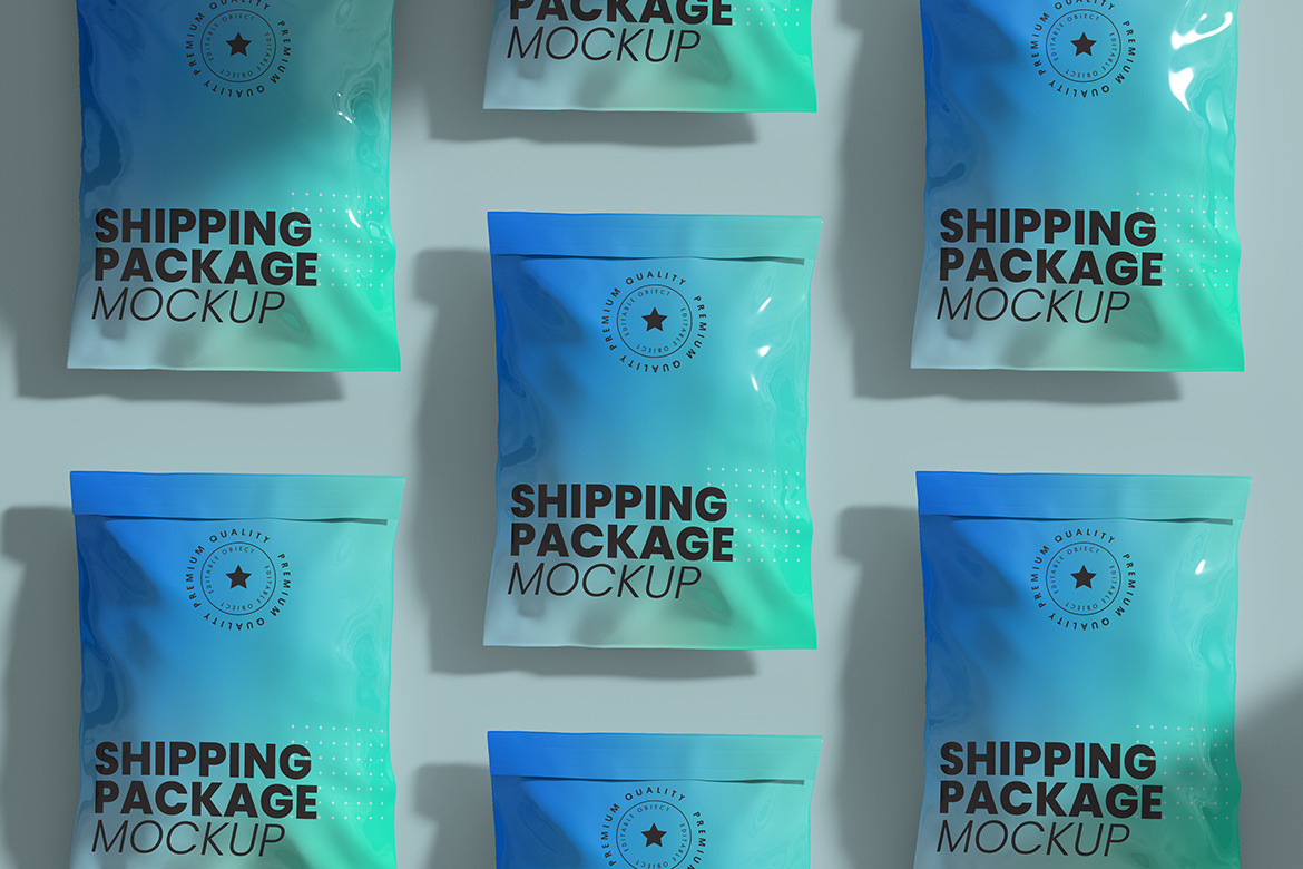 Shipping Package PSD Mockup, a Packaging Mockup by PrexTheme