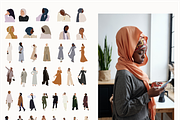 Muslim Girl- abstract illustrations, a Decorative Illustration by Yana_mide (Thumbnail 4 of 10)