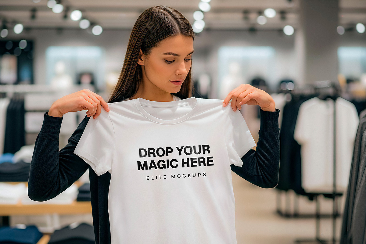 Premium T-Shirt Mockup Bundle, a Shirt Mockup by Elite Mockups (Photo 3 of 4)