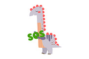 Dino Doctor Clipart Set - Cute, an Object Graphic by the_myro (Thumbnail 8 of 10)