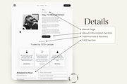 Bella- Minimal Notion Seller Website, a Websites & App Template by DaisyStudio (Thumbnail 8 of 9)
