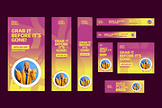 Fashion Sale Web Banner Ads, a Social Media Template by CreativeShaper (Thumbnail 3 of 4)