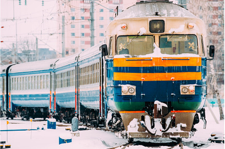 Old Diesel locomotive on Railway In, a Transportation Photo by Our Amazing World