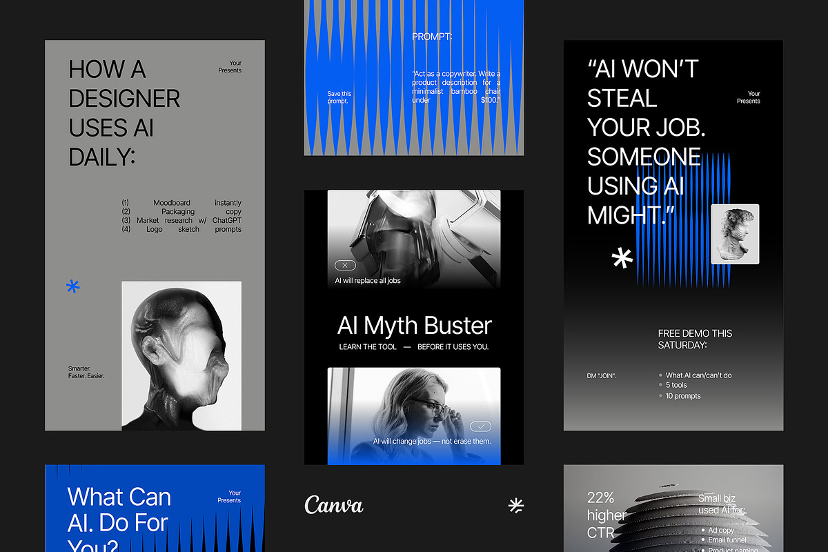 AI Automation Instagram Pack, a Social Media Template by fakhroo (Photo 6 of 6)