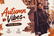 Autumn Vibes PSD Photo Effect, a Layer Style Add-On by iHemalaya (Thumbnail 1 of 5)