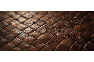 Woven Brown Leather Texture Close-Up, a Background Photo by piter.goskov