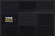 VHS Signal Overlays, a Texture Graphic by Freezerondigital (Thumbnail 11 of 11)