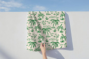 Hand Drawn Tropical Palms, a Pattern Graphic by MalyskaStudio (Thumbnail 4 of 14)