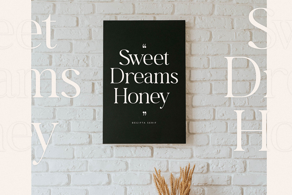 Begifta New Modern Serif Font, a Serif Font by Letterena Studios (Photo 5 of 15)