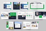 Solar Energy Company Profile Square, a Brochure Template by artbart (Thumbnail 2 of 7)