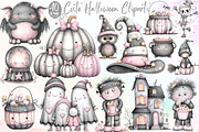 Cute Halloween Clipart, an Illustration by Sublimation Artist (Thumbnail 1 of 6)