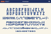 Bassball & Varsity fonts, a Script Font by panakota studio (Thumbnail 4 of 18)