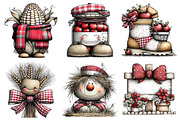 Whimsical Thanksgiving Clipart Bundl, an Illustration by Daily.Designs (Thumbnail 3 of 5)