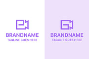 Letter E or G Video Camera Logo, a Branding & Logo Template by Pray Art Design Studio (Thumbnail 1 of 2)