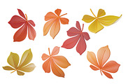 3D Autumn Leaves, a Plants & Tree 3D Model by Hannet (Thumbnail 2 of 5)
