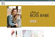 Bold Shopify Theme | Boss Babe, a Templates & Theme by Easy Website Themes (Thumbnail 1 of 8)