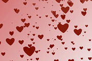 video of red hearts flying, a Font by Naltik (Thumbnail 1 of 2)